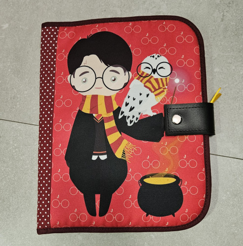 Fichario Em Tecido Harry Potter-Harry Potter-