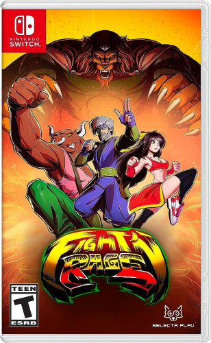 Fight'n Rage Switch Usado Mídia Física Americano-Nintendo Switch-