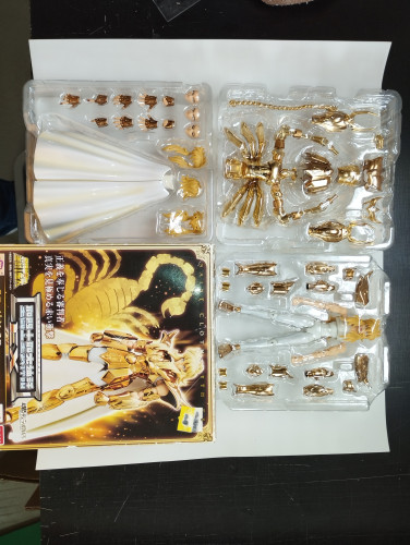 Action Figures Figura Articulada - Saint Seiya - Scorpio Milo - Saint Myth Cloth EX - OCE - Original Color Edition (Bandai) - Cavaleiros Do Zodíaco - #