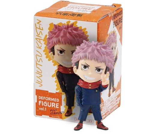 Action Figures Figura Jujutsu Kaisen Itadori Yuji (mini)-Jujutsu Kaisen-