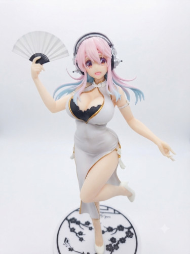 Figura Super Sonico - Taito y-iT Figure - White China Dress Super Sonico # - Produto Original