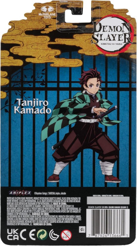 Action Figures Figura Tanjiro Kamado Demon Slayer McFarlane 12,7 cm Articulado - Demon Slayer:Kimetsu No Yaiba - #