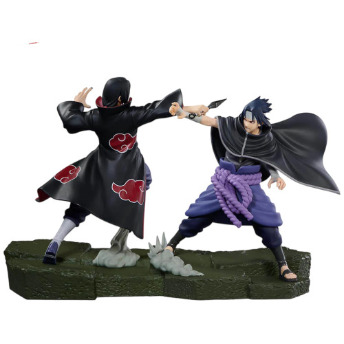 Figure Action : Itachi & Sasuke Uchiha - Combination Battle - LANÇAMENTO-Naruto Shippuden-