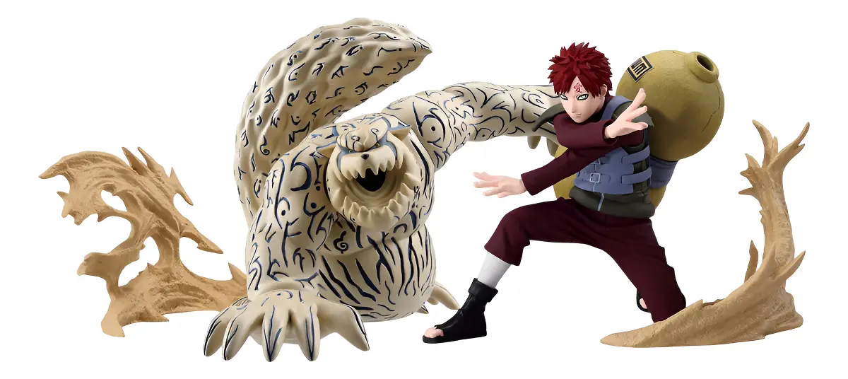 Figure Action: Gaara & Shukaku - Vibration Stars Plus - LANÇAMENTO-Naruto Shippuden-