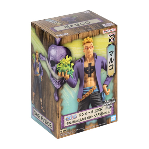 Figure One Piece - Marco - Dxf-the Grandline Men - Saga De Wano - One Piece - #
