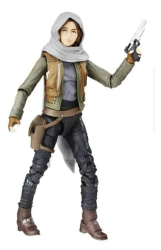 Figures  Sergeant Jyn Erso (Jedha) The Black Serie Star Wars - Hasbro Star Wars # - Produto Original