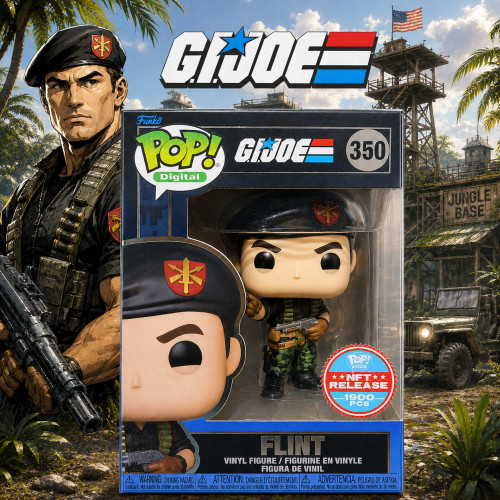 Flint Gi Joe 1900 Unidades Gi Joe Digital Nft ### #350 - Produto Original