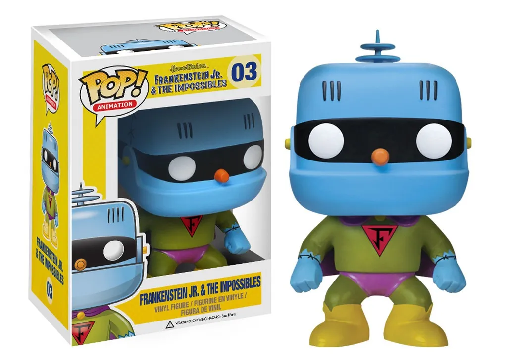 Funko Pop Frankenstein Jr. & The Impossibles (Vaulted) - Animation Hanna-Barbera - #03