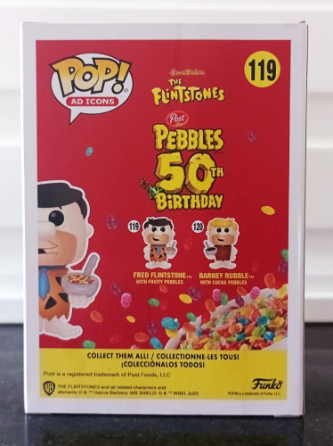 Funko Pop Fred Flinstone - AD Icons - #119
