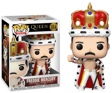 Funko Pop Freddie Mercury Queen #184 - Produto Original