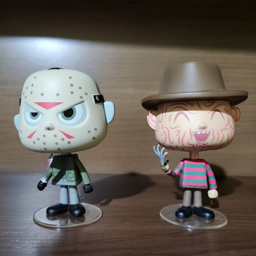 Funko Pop Freddy Krueger & Jason Vynl-Horror-01