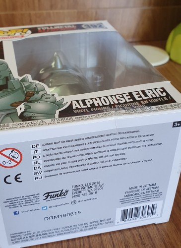 Funko Pop Fullmetal Alchemist Alphonse Elric #392 - Fullmetal Alchemist - #392