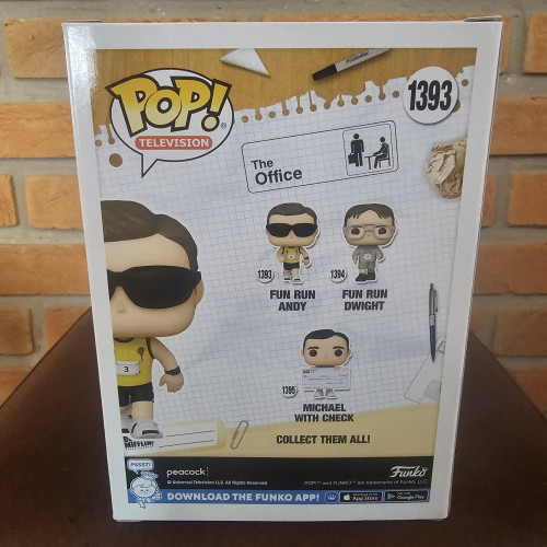 Funko Pop Fun Run Andy - tbe office - #1393