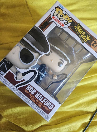 Funk pop Rob Halford (oculos quebrado)-Judas Priest-277