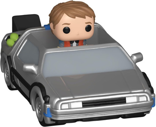 Funko, Funko Pop Bitty Pop Back To Future Marty Mcfly And Machine - De Volta Para O Futuro - #1