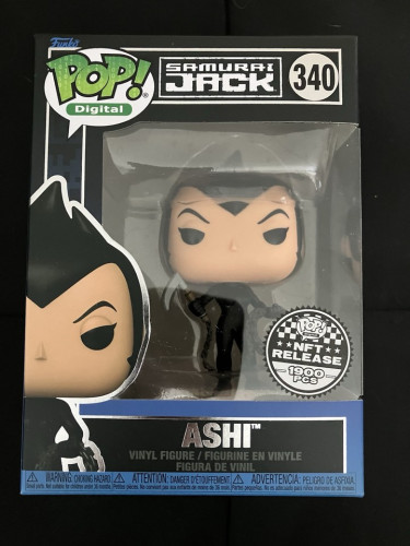 Funko Ashi Nft Digital Samurai Jack #340 - Produto Original