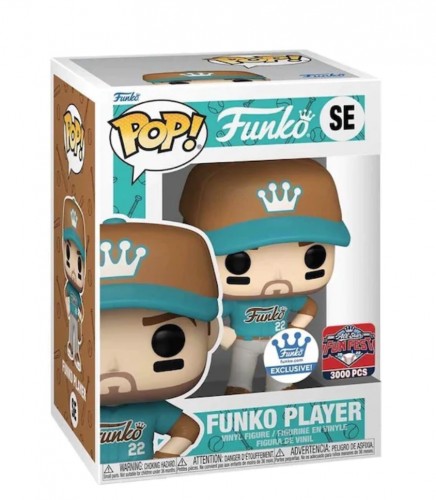 Funko Pop! Funko Baseball Player Se funko.com Exclusive LE 3000pcs-Baseball-1