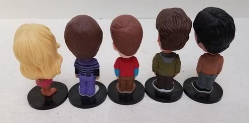 Funko Big Bang Theory - Mini Wacky Wobbler Set Bobble Heads - The