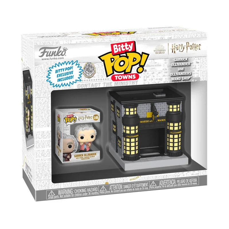 Funko Bitty Pop! Towns Harry Potter Town Garrick Ollivander And Ollivanders-Harry Potter-1