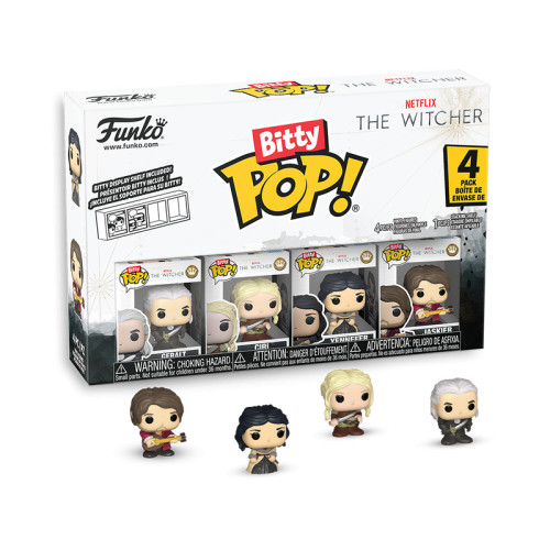 Funko Bitty Pop 4pack The Witcher-Netflix-1