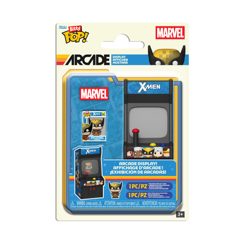 Funko Bitty Pop Arcade X-Men Wolverine Marvel X-Men #1 - Produto Original