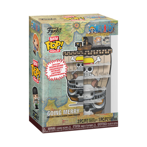 Funko Bitty Pop Display One Piece Going Merry One Piece #1 - Produto Original