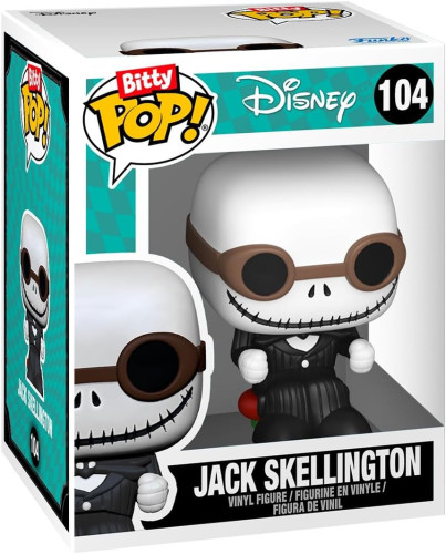 Funko Bitty Pop Rides - Jack Skellington With Snowmobile - The Nightmare Before Christmas - #104