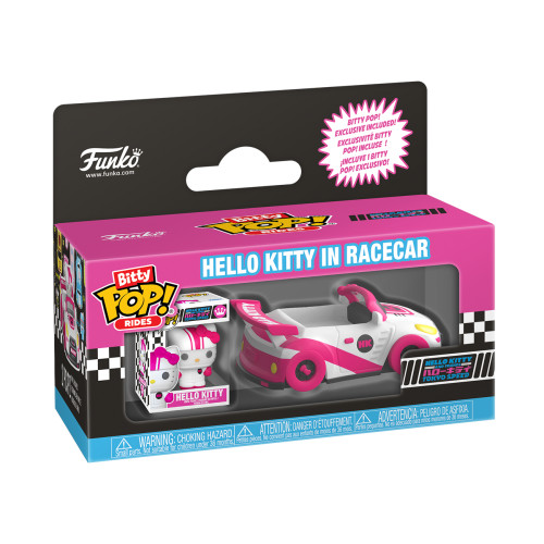Funko Bitty Pop Rides Hello Kitty in Racecar Hello Kitty #0 - Produto Original