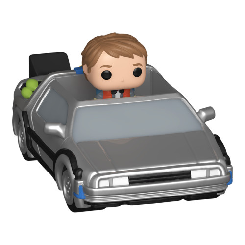 Funko Bitty Pop Rides Marty McFly and Time Machine - Back To The Future - #0