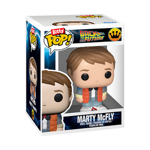 Funko Bitty Pop Rides Marty McFly and Time Machine - Back To The Future - #0