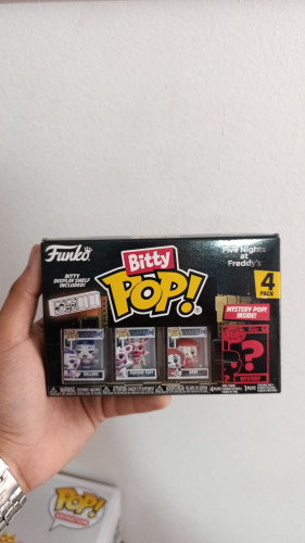 Funko Bitty Televison - Ballora, Funtime Foxy, Baby e Surpresa-Five Nights At Freddy's-1