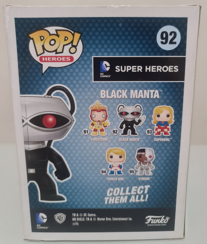 Funko Black Manta - DC Super Heroes - #92