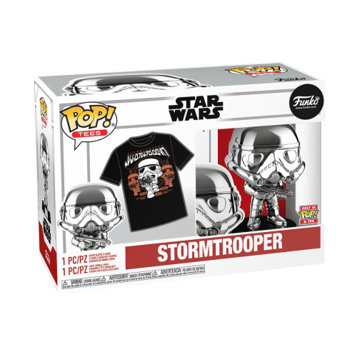Funko Box Stormtrooper + Camiseta Tam G Star Wars #296 - Produto Original