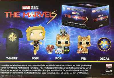 Funko Caixa De Assinatura Marvel Collector Corp: The Marvels - 2gg - The Marvels - #5