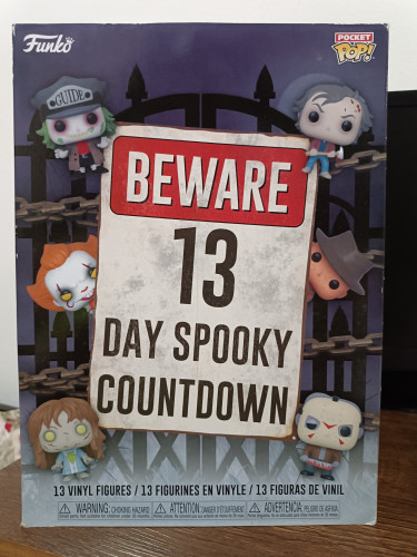 Funko Calendário De Advento: Halloween 13 Dias. 13 Figuras Vinil Pocket Pop! Terror-Calendário Advent 13-day Spooky Countdown-255