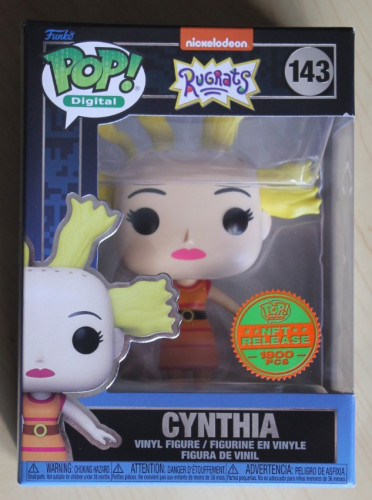 Funko Cynthia Nft digital Rugrats #143 - Produto Original