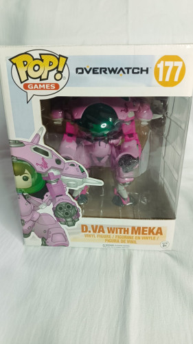 Funko D.VA with MEKA Overwatch #177 - Produto Original