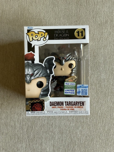 Funko Daemon Targaryen House Of The Dragon #11 - Produto Original