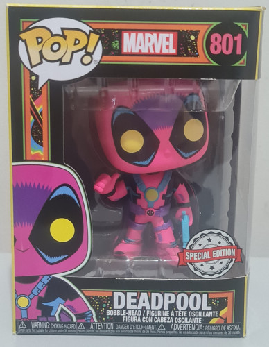 Funko Deadpool-Marvel Blacklight-801