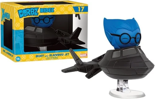 Funko Dorbz Ridez Beast with Blackbird Jet Exclusivo Walmart (caixa danificada) - Marvel  #17