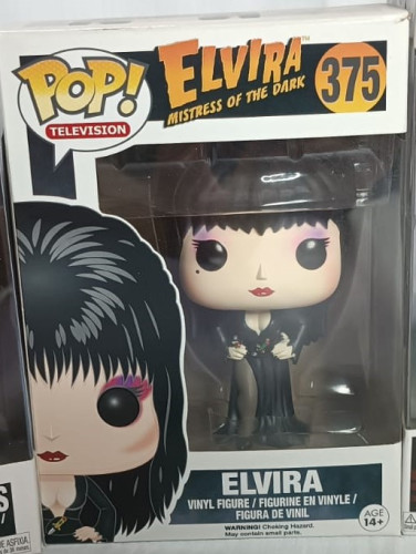 Funko Elvira Elvira Mistress Of The Dark #375 - Produto Original