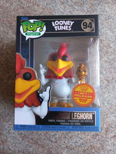 Funko Foghorn Leghorn Nft Digital Looney Tunes #94 - Produto Original