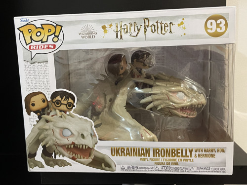 Funko Ukranian IronBelly With Harry, Rony e Hermione Harry Potter #93 - Produto Original