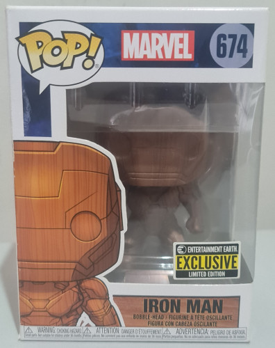Funko Iron Man-WOOD DECO-674