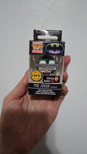 Funko Keychain Dc - Joker ( chase ) - chaveiro-DC-1