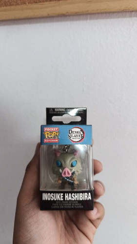 Funko Keychain Inosuke - Chaveiro-Demon Slayer-