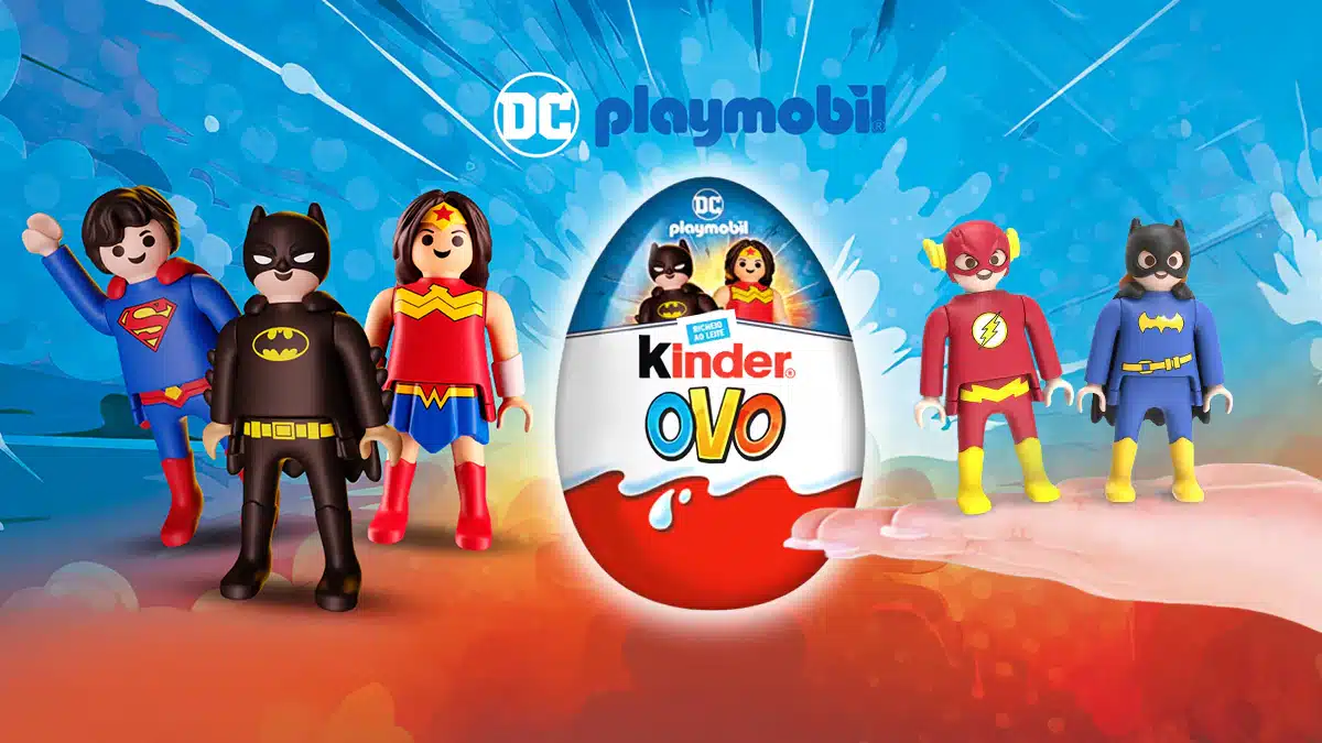 Funko Kinder Joy - Playmobil Dc 1 Unidade Com 1 Brinquedo-Playmobil-16