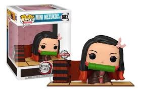 Funko Mini Nezuko in Box 883 Demon Slayer Pop! Animation #883 - Produto Original
