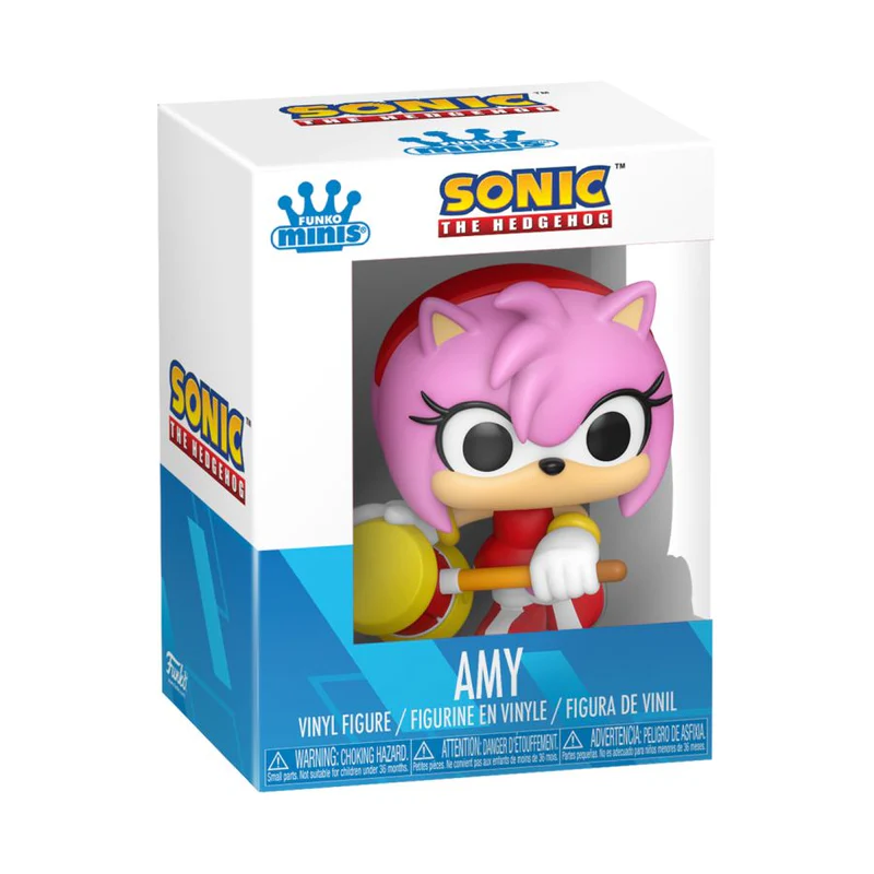 Funko Minis Amy Sonic The Hedgehog #0 - Produto Original