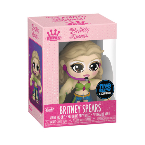Funko Minis Britney Spears I'm a Slave 4 U - Exclusivo Five Below Rocks Britney Spears #2 - Produto Original